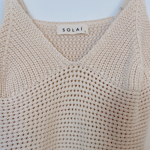 Solai crochet tank top size L - Picture 2 of 5